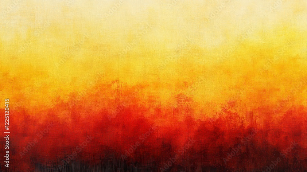 Poster abstract watercolor background with a gradient of warm colors, transitioning from light yellow and g