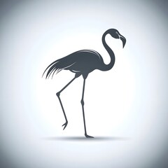 Obraz premium vector illustration of a flamingo