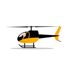 Fototapeta premium helicopter vector illustration