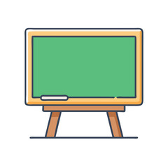 chalkboard icon, chalkboard vector illustration-simple illustration of chalkboard, perfect for chalkboard logos and icons