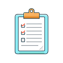 clipboard icon, clipboard vector illustration-simple illustration of clipboard, perfect for clipboard logos and icons