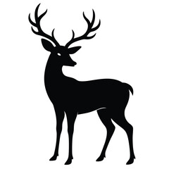 Obraz premium The mountain deer differentiate with such quiet