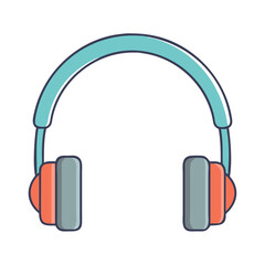 headphones icon, headphones vector illustration-simple illustration of headphones, perfect for headphones logos and icons