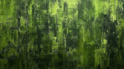 Lush green foliage in a forest setting, with dappled sunlight filtering through the leaves. The image features a dense texture of varying shades of