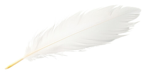 PNG White feather white background lightweight accessories.
