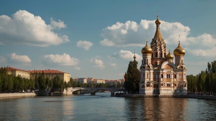 Obraz premium cathedral of st peter and paul