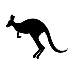 Kangaroo Silhouette 