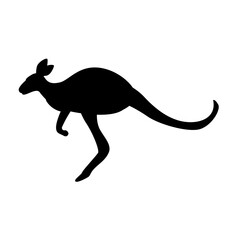 Kangaroo Silhouette 