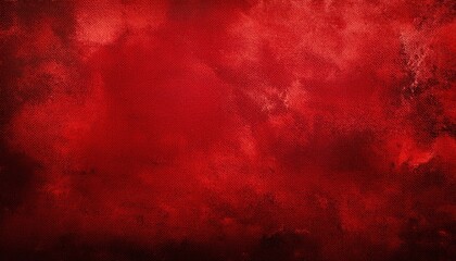Striking Abstract Red Texture Background with Distressed Grunge Aesthetic, Evoking a Mood of Rough Elegance and Modern Decay.
