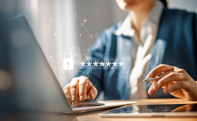 Lock the pc with a password