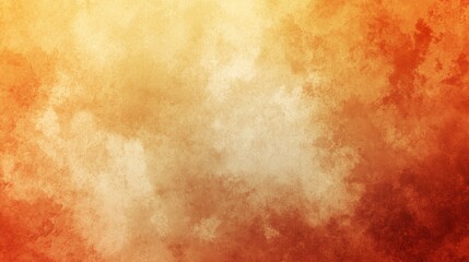 Abstract background texture with warm orange and gold tones. Subtle variations in color and texture create a mottled effect. The overall impression