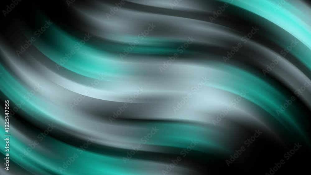 Poster modern gradient wave vibrant technology background, abstract futuristic animation