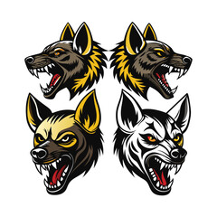 wolf head mascot