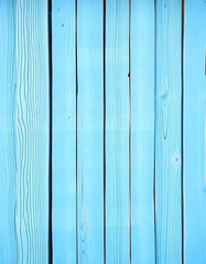 Naklejka premium Old wooden background with blue paint. vintage wood texture from beach in summer, low-poly, with white tones