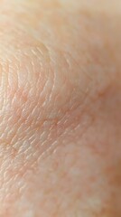 Fototapeta premium Facial skin texture concept. High-resolution macro of facial wrinkles on aged skin, soft natural light, earthy tones, realistic and sharp focus