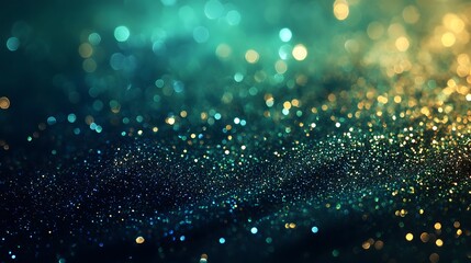 Black dark blue green emerald petrol teal lime yellow white abstract background.