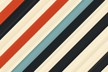 Obraz premium Abstract diagonal stripes in vibrant colors create a dynamic background for creative projects