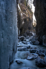 Partnachklamm in Winter – Bavaria, Germany