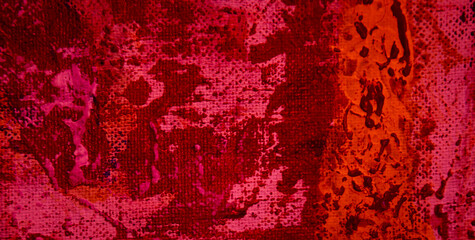 Seamless Color and Grunge Patterns in an Abstract Illustration