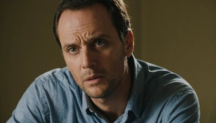 Fototapeta premium a serious man