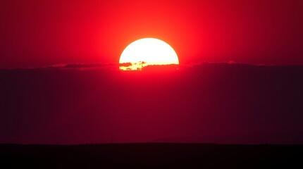 Obraz premium sunset over the sea