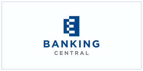 e, ee, Banking Logo design inspiration	