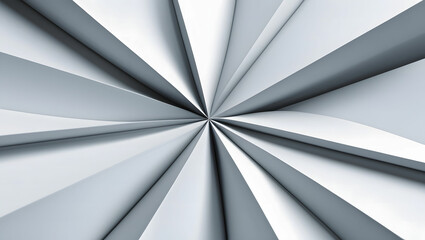 A PowerPoint presentation with a bright, energetic gray hue radiates vibrancy within a clean, crisp white background