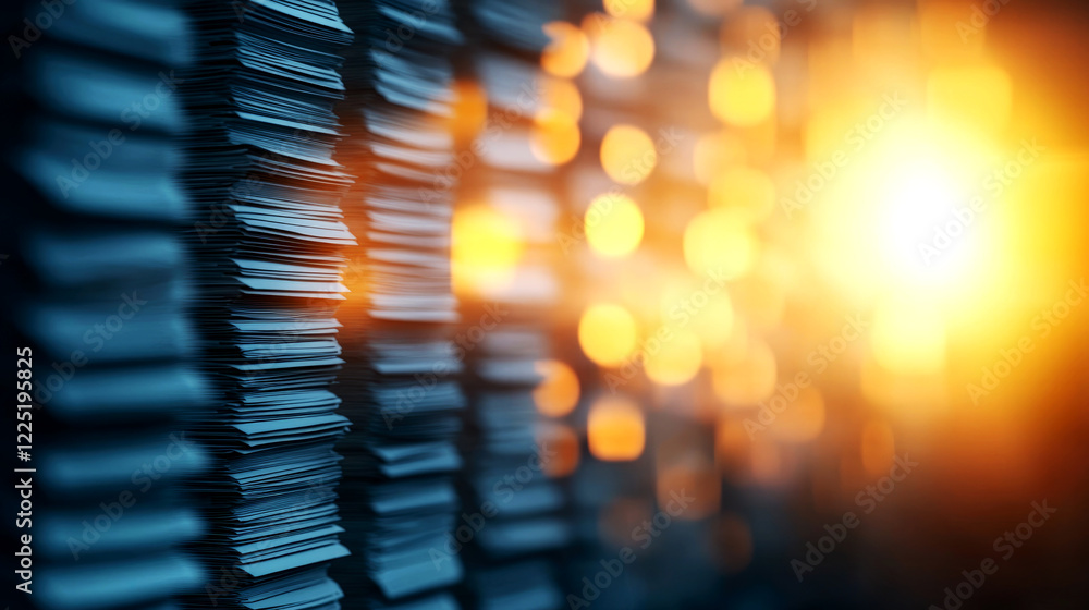 Poster email management strategies digital workspace educational content professional environment close-up 