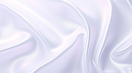 white silk background. wave fabric background