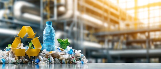 Industrial waste-to-energy incineration facility, waste processed into clean power, large-scale combustion system burning garbage, efficient machinery handling waste-to-energy conversion, industrial