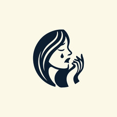 Sad Girl Logo