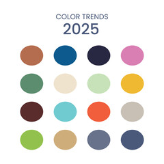 Color Trends 2025 Palette Collection