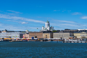 Obraz premium Helsinki Cathedral at the Senate Square