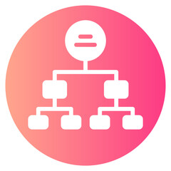 structure gradient icon