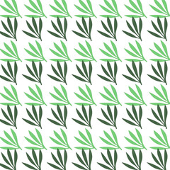 Naklejka premium NATURAL SPRING LEAVES PATTERN TEXTURE BACKGROUND VECTOR