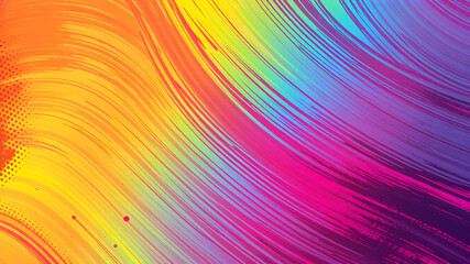 Abstract hand painted colorful background. AI generated image, ai.