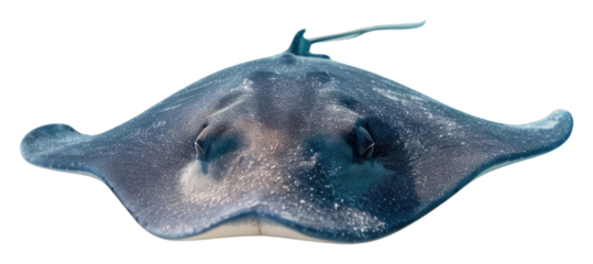 PNG Underwater photo of stingray swimming on sand animal outdoors nature.