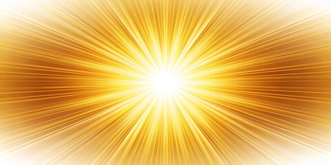 Obraz premium Golden Radiance Burst