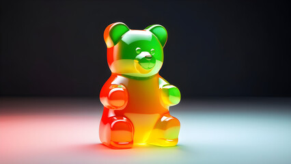 Jelly gummy bear
