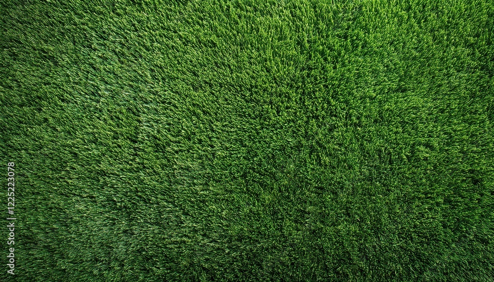 Poster realistic seamless top view of an artificial green grass texture background perfect for designing vi