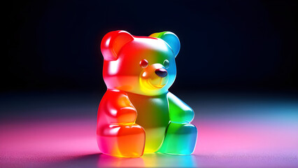 Jelly gummy bear