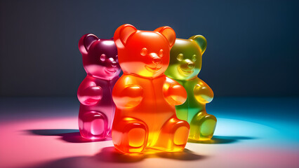 Jelly gummy bear
