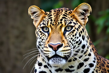 Obraz premium closeup of a leopard
