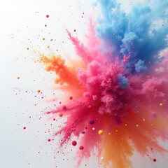 Abstract Colorful  Dynamic Energy Burst