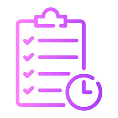 Fototapeta premium strategy gradient icon