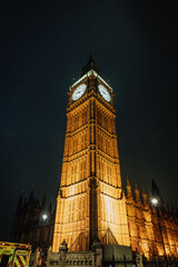 Fototapeta premium Photographs of Big Ben and the Houses of Parliament in London, United Kingdom