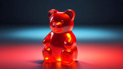 Jelly gummy bear