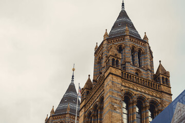 Photographs of the Natural History Museum in London, United Kingdom