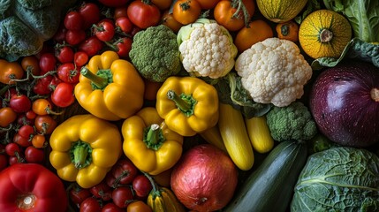 vegetables on market