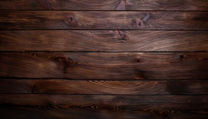 Naklejka premium Rustic and Rich A Detailed Closeup of a Textured Dark Wood Grain, Showcasing the Beauty and Complexity of Natures Artistry, Perfect for Adding Warmth and Depth to Design Projects.